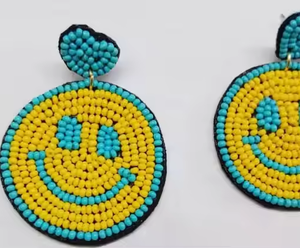 Colección 2026: Pendientes de Aro con Cuentas y Bordados Hechos a Mano, Estilo Boho Étnico, para Bodas, Fiestas y Eventos de Verano - Product Image 1