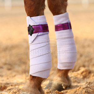 Bandages de protection pour jambes de cheval de haute qualité, respirants, avec design flexible et confort durable - Product Image 4