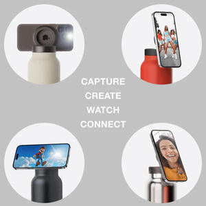 Rugged Outdoor Insulated Bottle <b>With</b> Magnetic Accessory Mount And Removable <b>Straw</b> For Outdoor Photography - Product Image 5