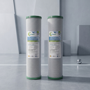Amélioration du goût et de la qualité de l'eau potable, filtre pour machine à glace de service alimentaire commercial, charbon de coco renouvelable - Product Image 1