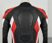 Combinaison de course moto personnalisée en cuir, avec nom et logo, faite à la main, équipement de protection CE