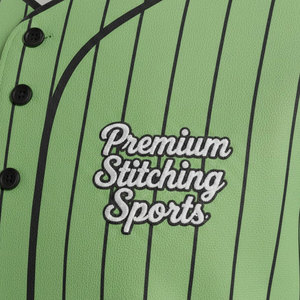 Custom Logo Men Baseball Jersey <b>Referee</b> Shirt Softball Uniform Tackle Twill Embroidery Stitched Breathable Baseball Uniform - Product Image 3