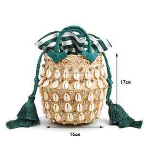 Proveedor de cesta para el vientre, venta al por mayor, Cubo de almacenamiento de algas marinas respetuoso con el medio ambiente hecho a mano para decoración del hogar, tienda minorista, ligero y duradero - Product Image 1