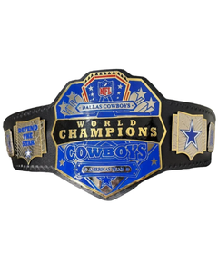 Cinturón de Campeonato del Mundo de los Dallas Cowboys, Réplica del Cinturón del Campeonato de la NFL, Trofeo Coleccionable para Fanáticos del Fútbol Americano, Regalo Deportivo - Product Image 4