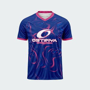 2026 Latest Model Trendy Neck <b>Soccer</b> Jersey for Adults Customized Sportswear Solid Color Name Printing Breathable Quick Dry High - Product Image 6