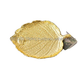 High Custom Wholesale Hammered Gold Metal Tableware Handmade Brass Coaster Pads for Home Decor Sublimation Table Top Decorations - Product Image 6