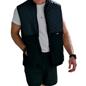 Chaleco de Invierno de Alto Rendimiento para Hombre y Mujer, Ligero, Transpirable, que Absorbe la Humedad, de Secado Rápido, Aislante Térmico, con Cierre de Compresión - Product Image 1