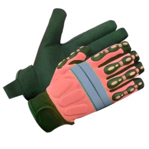 Guantes Mecánicos de Primera Calidad para Protección en Trabajos Industriales, de Cuero y Neopreno, con Protección TPR Resistente a Impactos - Product Image 6