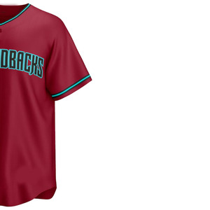 Maillot de baseball professionnel personnalisé à boutons sur le devant, chemise d'équipe, vêtements de sport haute performance, OEM ODM - Product Image 2