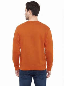 Sweat-shirt en tricot de haute qualité aux couleurs unies, avec col, poignets et ourlet côtelés, offrant un ajustement confortable pour tous les jours - Product Image 3
