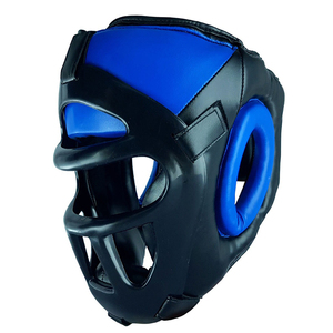 หมวกชกมวยหนังเทียมปรับได้ สำหรับ MMA มวยไทย ฝึกซ้อม พร้อมปรับแต่งได้ - Product Image 3