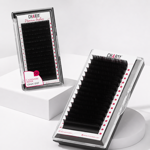 Charmlash Eyelash Trays Wholesale Cashmere <b>Lash</b> Trays Volume <b>Lashes</b> Extensions Deep Black Single <b>Individual</b> Classic - Product Image 1