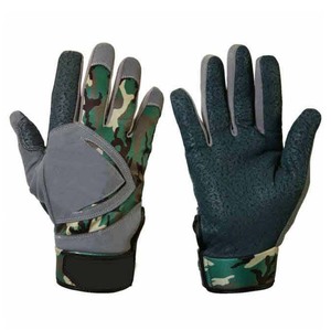 Gants de frappe de baseball professionnels pour adultes ELIXE SPORTS - Logo couleur personnalisé, fermeture auto-agrippante, cuir durable pour l'entraînement - Product Image 2