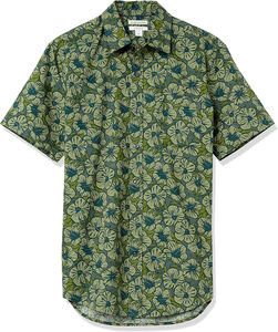 2025 camisetas de manga corta hawaianas de lino con estampado personalizado para hombres y mujeres colección de camisas Aloha de primavera y verano - Product Image 1