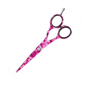 Tijeras de Peluquería OEM de Acero Inoxidable con Diseño de Palma Rosa, Tijeras Ergonómicas para Peluquería, Herramientas de Estilismo para Salón - Product Image 4