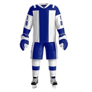 Professional Team Wear Custom Printed Ice Hockey Uniform for Unisex New Style Sets Sublimation Technique OEM Sports Wear 100% - Product Image 1