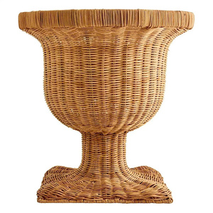 Jarrón de Mimbre Tejido a Mano, Estilo Rústico, Grande, para Piso, Decoración del Hogar con Fibra Natural, Estilo Boho - Product Image 2