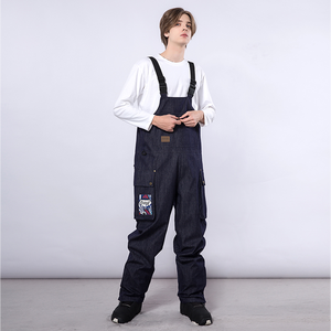 Pantalones de Nieve Unisex de Talla Grande, con Forro Polar Térmico, Impermeables, Transpirables, de Secado Rápido, con Tirantes, Resistentes al Viento, para Esquí y Actividades al Aire Libre - Product Image 5