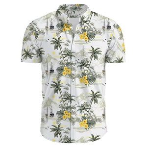 Chemises Hawaïennes Aloha à Manches Courtes Imprimées pour Hommes – Vente en Gros - Product Image 1
