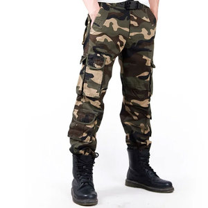 กางเกงคาร์โก้ผู้ชาย น้ำหนักเบา สไตล์ลำลอง ดีไซน์เนอร์ สตรีทแวร์ ผ้าฝ้าย หลายกระเป๋า รับทำโลโก้ แบรนด์ส่วนตัว - Product Image 3