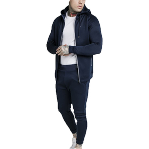 Tracksuits for Men Fitness Wear Sweat <b>Suits</b> Sports Slimfit Zipper Tracksuit Set with Custom Unisex Design <b>Trousers</b> - Product Image 3