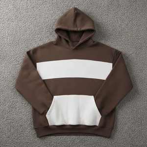 Sweat à capuche surdimensionné personnalisé pour homme de qualité supérieure, écologique et respirant, 100% coton, léger, motif uni, sweat à capuche d'hiver - Product Image 4