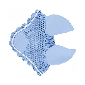Handmade Crochet Horse Best High Quality Horse Fly Control Ear Net <b>Bonnets</b> New Arrival Horse Fly Ear <b>Bonnets</b> with Low MOQ - Product Image 2