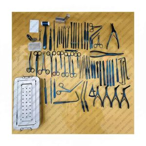Juego de Instrumentos de Rinoplastia con Recubrimiento de Titanio Más Vendido, Herramientas de Cirugía Nasal, Instrumentos Avanzados para Remodelación Nasal, Certificación CE ISO - Product Image 1