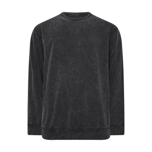 เสื้อสเวตเชิ้ตผู้ชายไซส์ใหญ่ ผ้าสแปนเด็กซ์/โพลีเอสเตอร์ ถักลายสก็อต คอกลม แขนยาว ไม่หด ระบายอากาศได้ดี ซักเครื่องได้ - Product Image 1