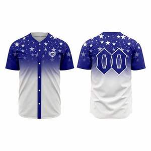 Proveedor de Uniformes Deportivos con Material 100% Poliéster, Camisetas de Béisbol Transpirables Personalizadas y Ropa Deportiva Sublimada - Product Image 3