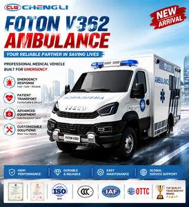 รถพยาบาล IVECO รถกู้ภัยทางการแพทย์ รถฉุกเฉิน รถพยาบาลสำหรับขนส่งผู้ป่วย รถพยาบาลแบบปรับแต่งสำหรับโรงพยาบาล ขาย - Product Image 1