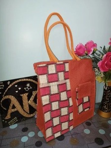 Premium Quality Natural <b>Jute</b> Tote <b>Bag</b> Sustainable Reusable Grocery <b>Shopping</b> Carry <b>Bag</b> for women - Product Image 2