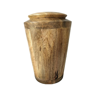 Wooden Cremation <b>Urn</b> Keepsake Memorial <b>Urn</b> Adult Ashes Container Garden Tribute Holder - Product Image 1