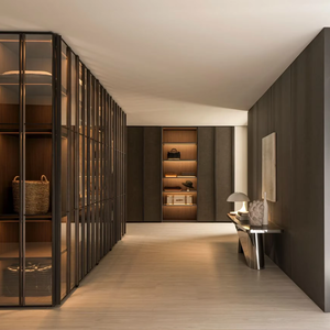 Armario Moderno Independiente de Melamina JY Project, Personalizado, de Alta Calidad, con Paneles Ajustables, para Dormitorio o Comedor - Product Image 4