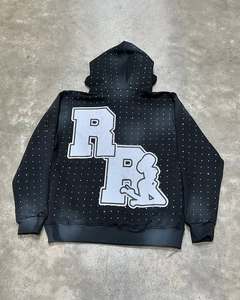 เสื้อฮู้ดพิมพ์ลาย Girls Love Risktakers สำหรับผู้ชาย ทรงโอเวอร์ไซส์ สไตล์สตรีทแวร์ ลายจุดสีดำ ผ้าเฟรนช์เทอร์รี่ เสื้อสเวตเชิ้ตแฟชั่นฤดูใบไม้ร่วง - Product Image 2