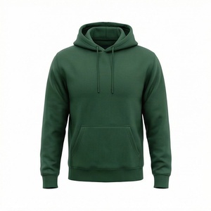 Sudadera con capucha y cremallera para hombre, estilo casual urbano, de forro polar suave y cálido, con bordado, talla grande, personalizable, para otoño - Product Image 1