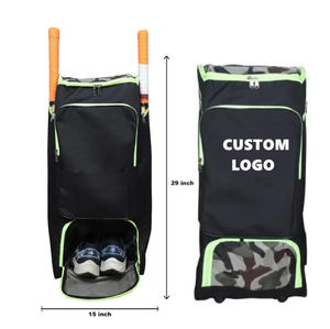 Latest Design Durable Redheart Brand Customizable Sports Duffle Rolling Gear Equipment Trolley Bags Cricket Bat Kit Bag Shoe - Product Image 5