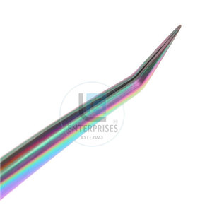 Pinces à extensions de cils de qualité supérieure, fabriquées à la main, avec une prise confortable - Product Image 4