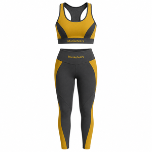 Conjuntos de Yoga para Mujer de Tallas Grandes, Color Personalizado, Transpirables, de Secado Rápido, Alto Rendimiento, Calidad Premium, para Fitness - Product Image 1