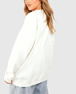Women <b>Fleece</b> Sweatshirt Custom Printed Graphic Oversized Winter Warm Casual Sweatshirt for Women - Product Image 1