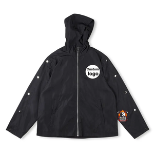 Conjuntos de Chaqueta Cortavientos de Nailon Personalizados 2025 para Mujer, Chaqueta con Cremallera Térmica y Pantalones Acampanados, Conjunto Deportivo de 2 Piezas para Mujer - Product Image 5