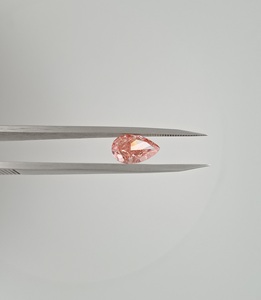 Piedra Suelta Sintética de Corte Pera, Azul Intenso de Fantasía, 1ct, Certificada por IGI, Cultivada en Laboratorio CVD HPHT, Claridad VS1, para Compromiso - Product Image 2