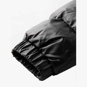 Customized High Quality Men's Casual Outdoor Wear Puffer <b>Jacket</b> Autumn Padded Animal Print Plain <b>Zipper</b> up Bubble <b>Jackets</b> - Product Image 5