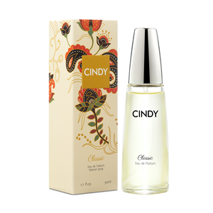 Eau de Parfum Classique CINDY 50ml – Parfum Floral Boisé Doux et Chaleureux pour Femme, Longue Durée, Usage Quotidien, Vente en Gros - Product Image 1