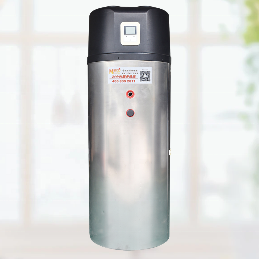 Высокоэффективный малошумный тепловой насос «все в одном» для нагревания и охлаждения бытовой горячей воды