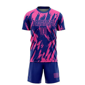 Uniforme de football pour hommes grande taille respirant, sublimation, vente en gros, uniforme de football sublimé, matériau de qualité supérieure - Product Image 3