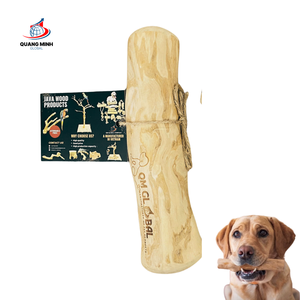 Bâtonnets à mâcher pour chien en bois de café naturel en gros, logo personnalisé OEM - Product Image 1