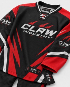 Uniforme de Hockey sobre Hielo 100% Poliéster, Cómodo, con Logotipo Sublimado, Diseño con Nombre del Equipo, Transpirable, Antibacterial, de Secado Rápido, Unisex - Product Image 6