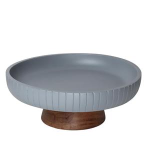 ชามไม้มะม่วงดีไซน์หรูหรา ทำด้วยมือ ออกแบบตามสั่ง สำหรับผสมและเสิร์ฟอาหาร เหมาะสำหรับเคาน์เตอร์ครัว โต๊ะอาหาร หรือสั่งซื้อจำนวนมาก - Product Image 2