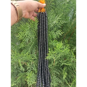 Vente en gros de colliers de méditation en bois poli Karungali Mala Love, 108 perles, boîte pour la méditation, bijoux spirituels - Product Image 2